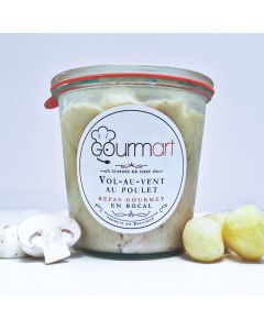Vol-au-vent au Poulet Confit - 480gr